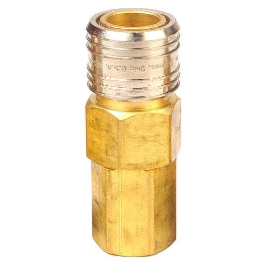 Ind. Type H Coupler - 1/2" Body, 1/2" NPT F