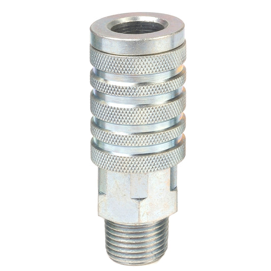 Auto. Type F Coupler - 1/2" Body, 1/2" NPT M
