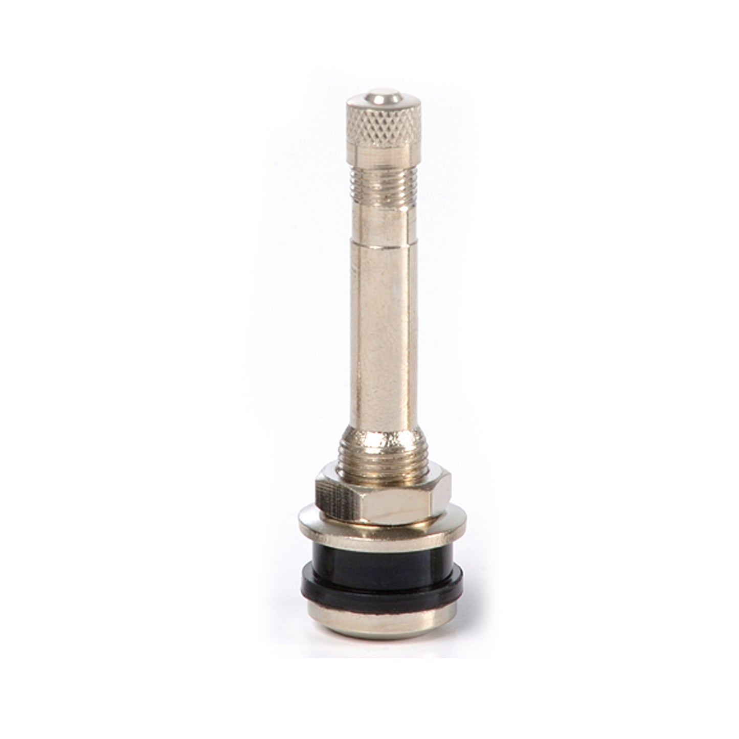 2 1/4" Nickel Plated Brass Flush Mount Valve - Straight