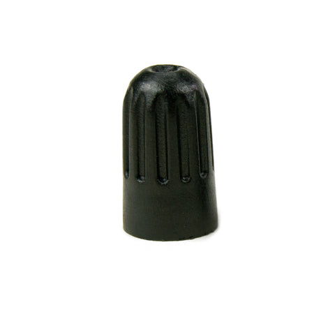 Long Skirted Black Plastic Cap with Seal for TPMS