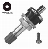TPMS Metal Valve for 0.625" Rim Hole, Parallel Key