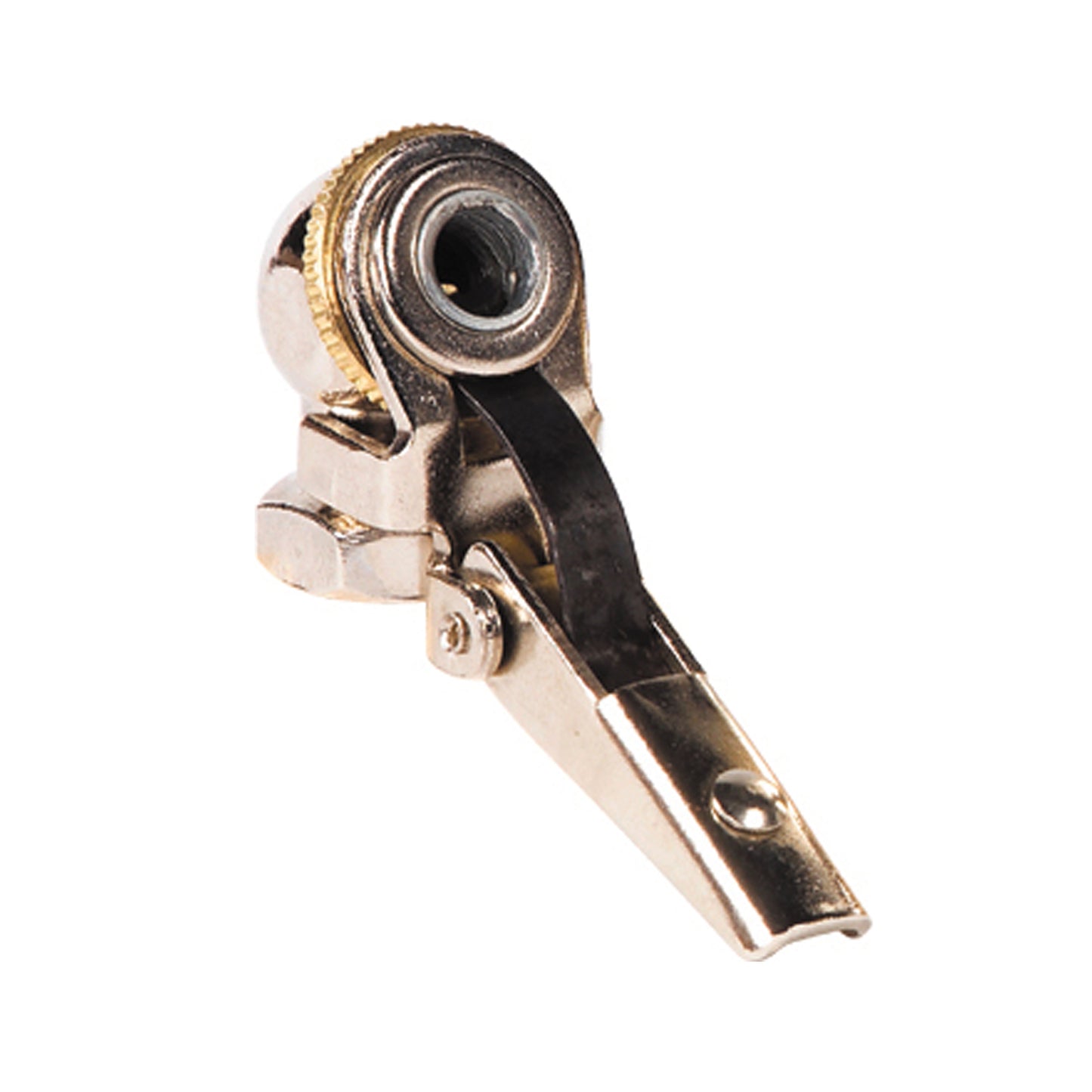 Ball-Foot Air Chuck with Clip (Closed)