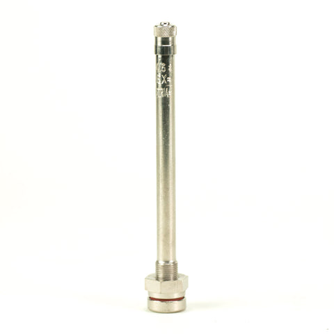 4 3/8" Nickel Plated Truck Valve, Straight (TR 546)
