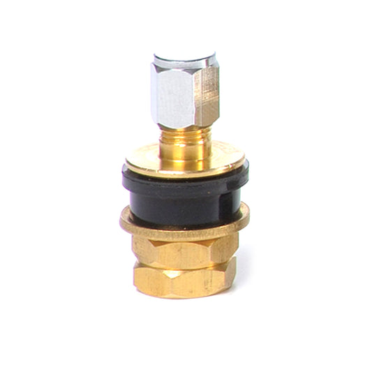 9/16" Low Profile Tractor Front Wheel Valve, Brass