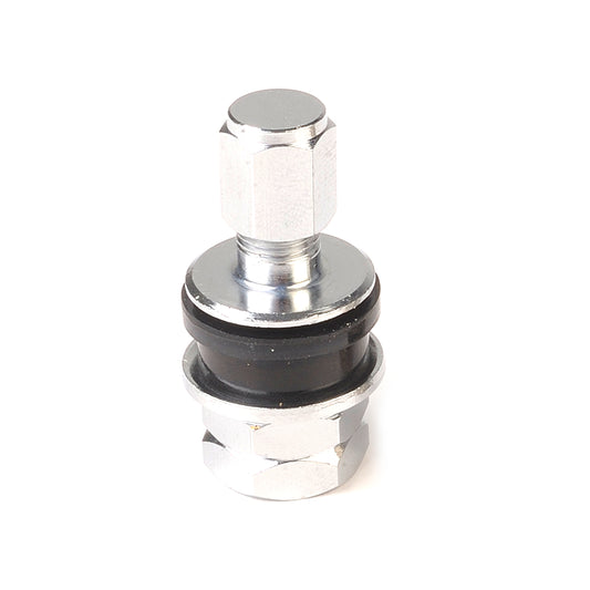 9/16" Low Profile Tractor Front Wheel Valve, Chrome
