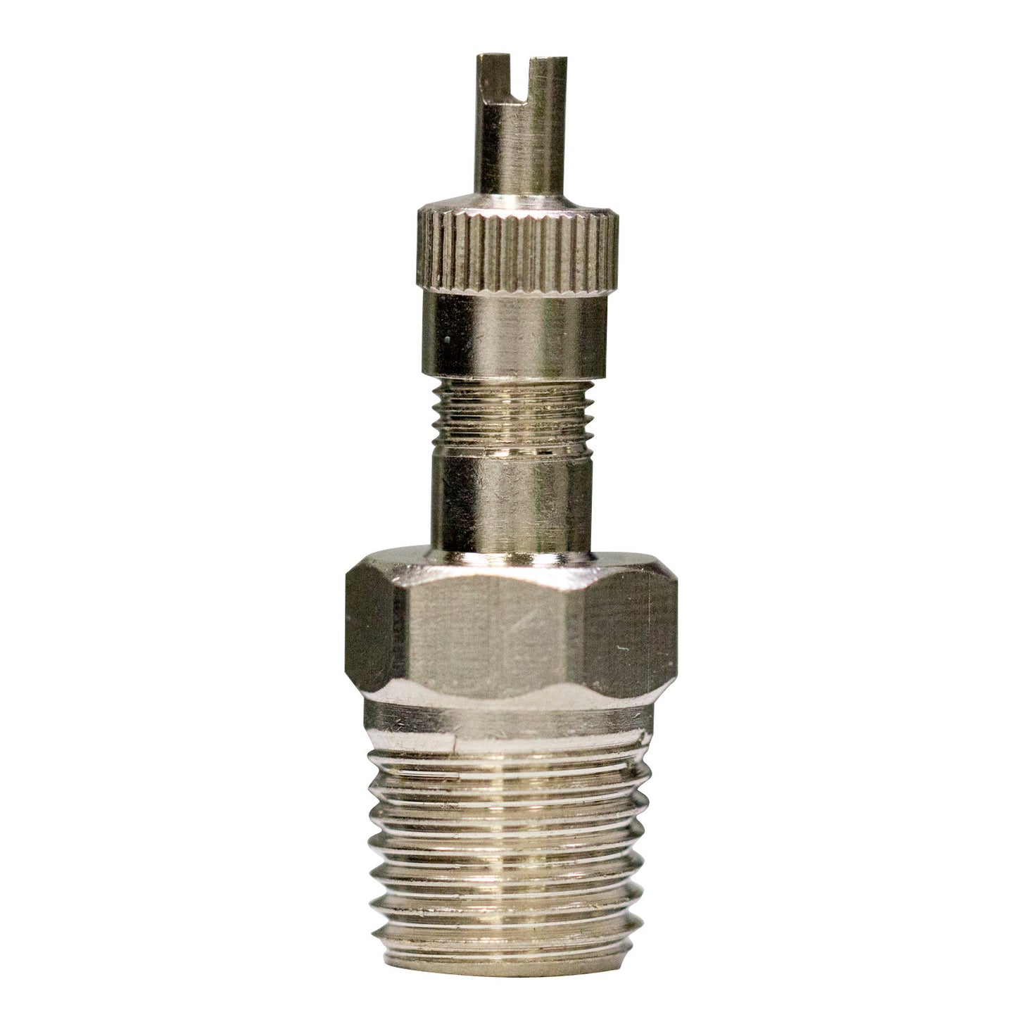 Nickel Plated Tank Valve, 1/4" NPT