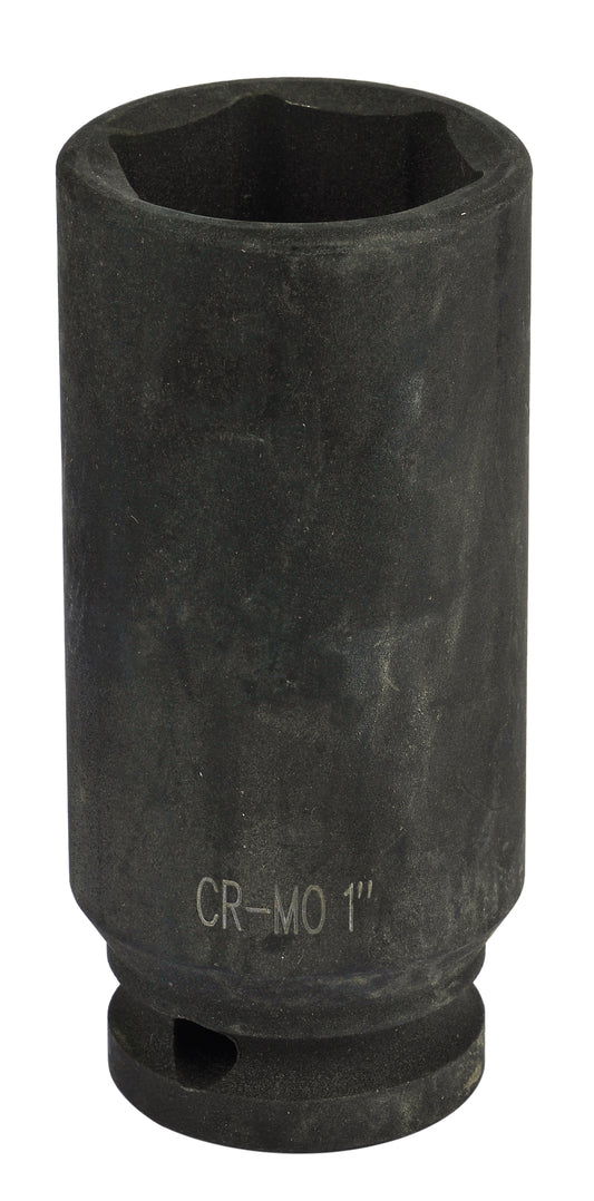 1/2" Drive, SAE Socket, Deep Length, 1"