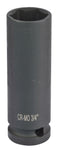 3/4" Extra Thin Walled Deep Socket