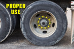 38mm Checkmate, Loose Wheel Nut Indicator Sold in 100