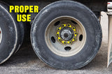 38mm Checkmate, Loose Wheel Nut Indicator Sold in 100
