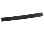 Adhesive 1/2 oz Steel Roll Cold Weather Tape - Coated Black