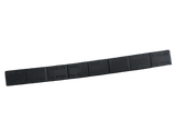 Adhesive 1/2 oz Steel Roll Cold Weather Tape - Coated Black