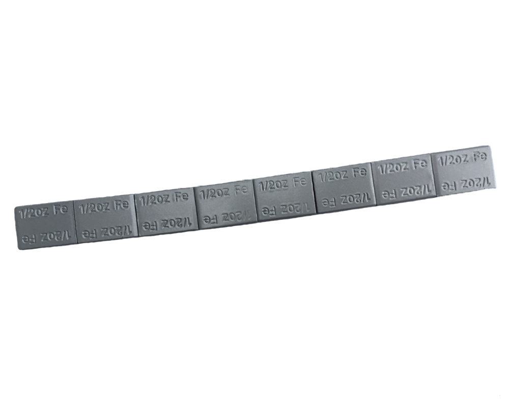 Adhesive 1/2 oz Steel Roll Standard Tape - Coated
