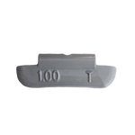 0.25 oz T Lead Clip-On Weight - Coated