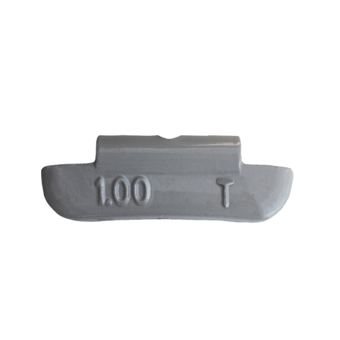0.50 oz T Lead Clip-On Weight - Coated