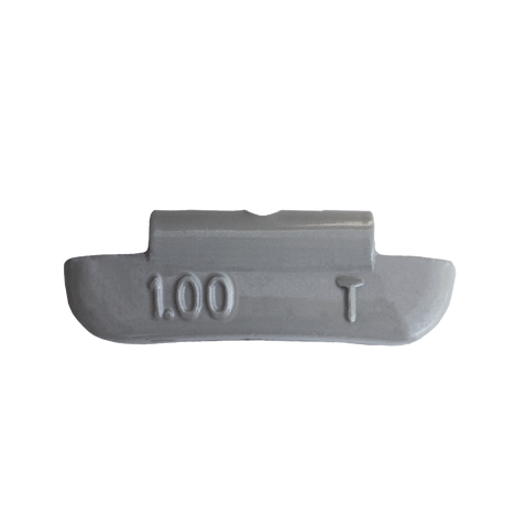 2.25 oz T Lead Clip-On Weight - Coated